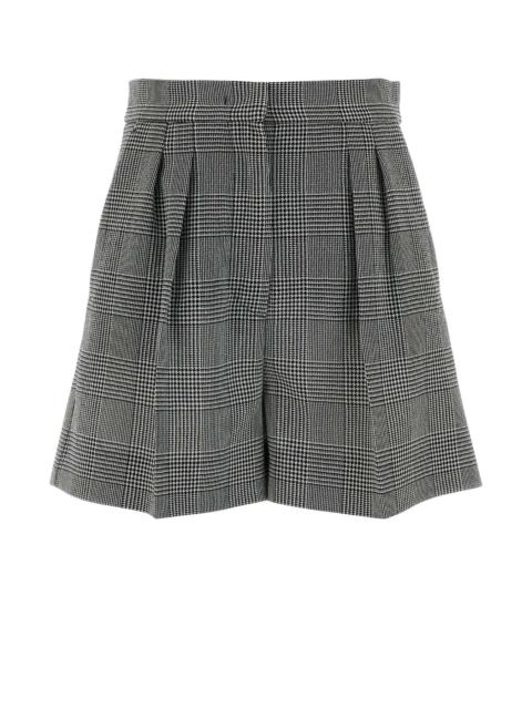 Max Mara Max Mara Women Embroidered Wool Agoraio Shorts