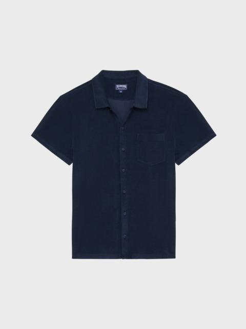 Vilebrequin TERRY BOWLING SHIRT SOLID