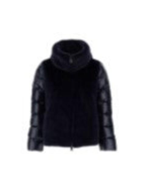 Herno Herno Women High Neck Eco Fur Down Jacket