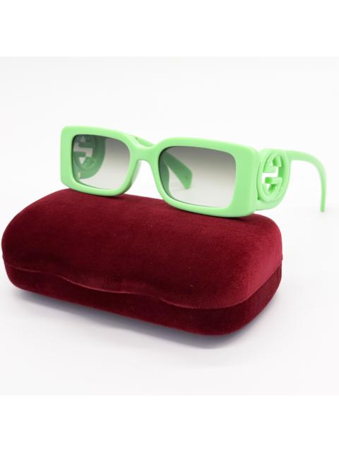 NEW GUCCI GG1325S 004 WOMEN GREEN SUNGLASSES