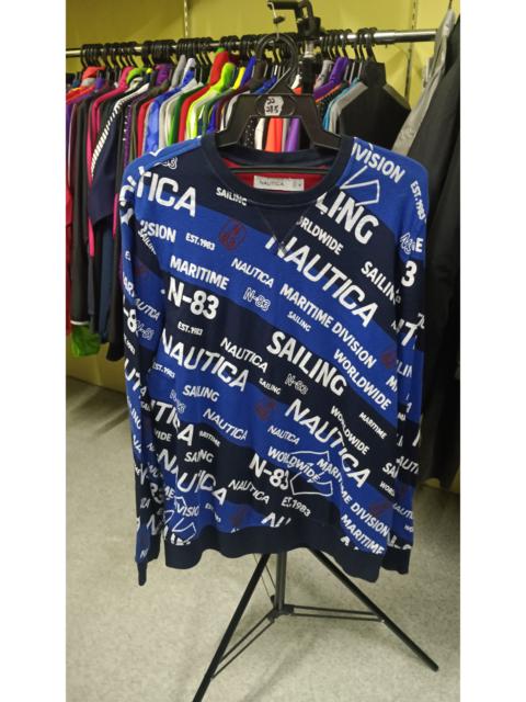 Other Designers Rare Nautica N83 Full Print Sweatshirt