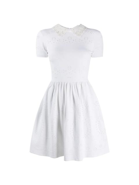 Valentino Valentino Garavani Peter Pan Collar Dress