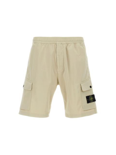 Compass-badge cargo shorts