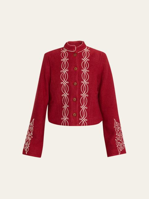 ALIX OF BOHEMIA Corinne Embroidered Jacket