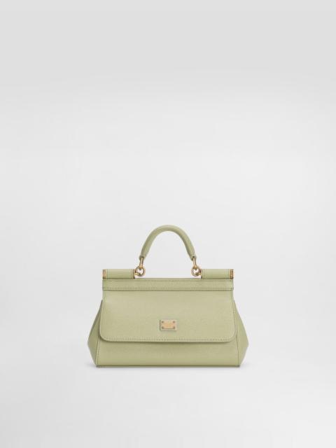 Dolce & Gabbana Mini Sicily handbag in dauphine calfskin