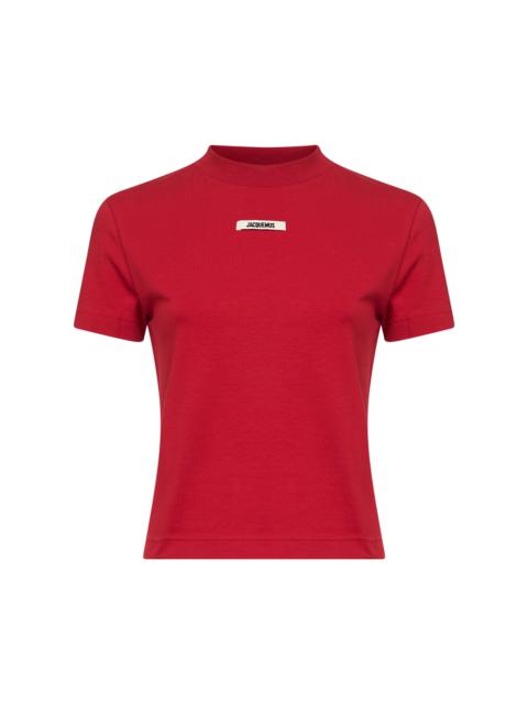 JACQUEMUS Jacquemus Women Red The Gros Grain T-Shirt