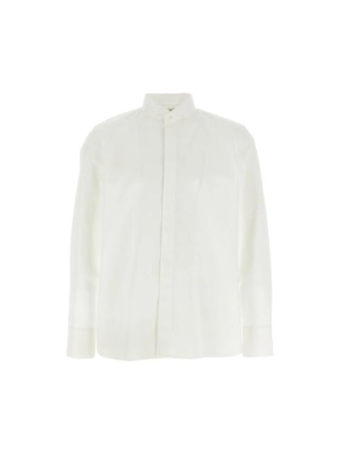 SAINT LAURENT Saint Laurent White Cotton Shirt New & Authentic (Men's size