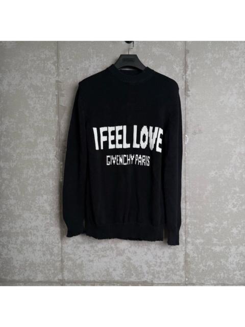 Givenchy Givenchy Logo Distressed Knit Sweater