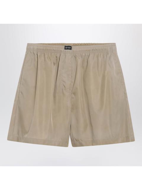 Prada Prada Camel Re-Nylon Shorts Women