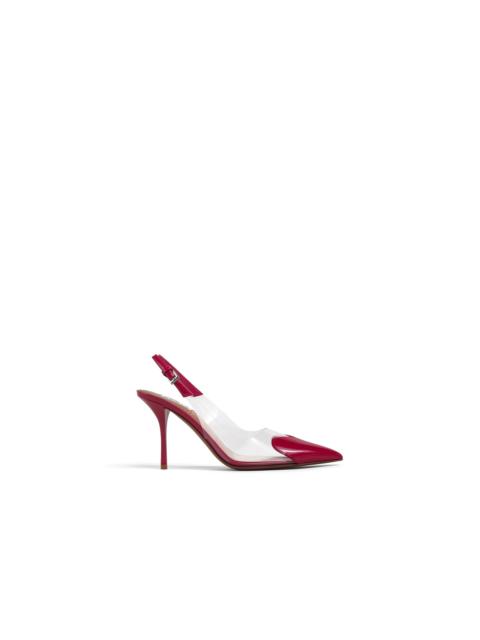 Alaïa LE CŒUR SLINGBACKS IN PATENT LEATHER