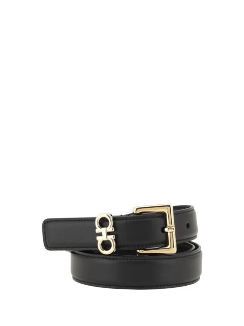 FERRAGAMO Ferragamo Women Gancini Leather Belt