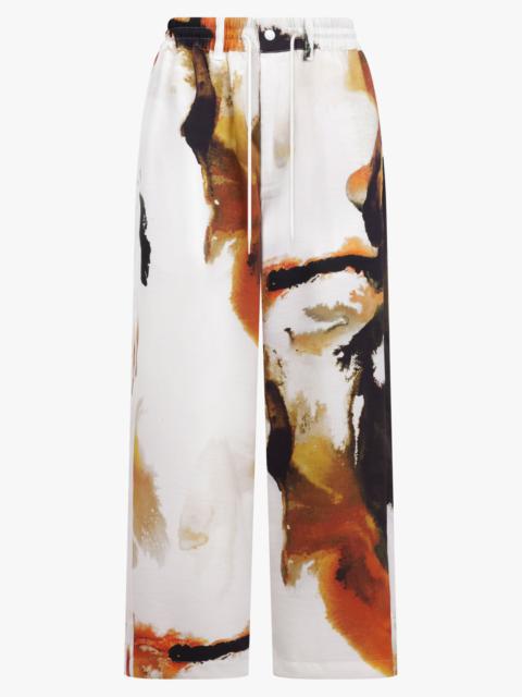 Y-3 EARTHY PRINT RELAXED LEG TRACK PANT | WHITE/MULTI