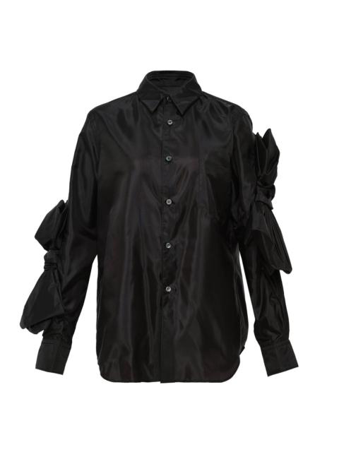 Comme des Garçons Comme des Garçons Sleeve Bowknot Blouse