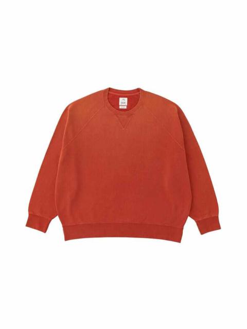visvim AMPLUS CREW L/S CRASH W RED