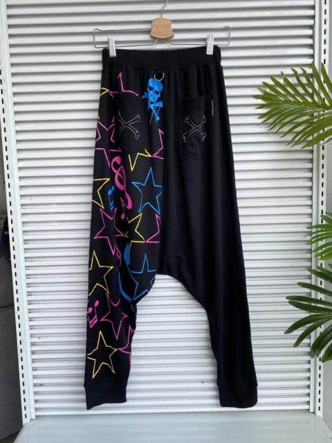 Japanese Brand - Vintage Super Lover Skull Punk Sweatpants