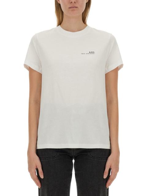 A.P.C. A.P.C. Women T-Shirt With Logo