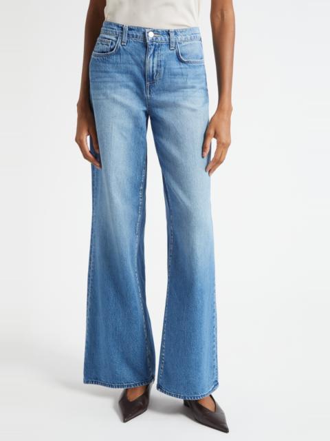L'AGENCE L'AGENCE Alicent High Waist Wide Leg Jeans in Figueroa at Nordstrom