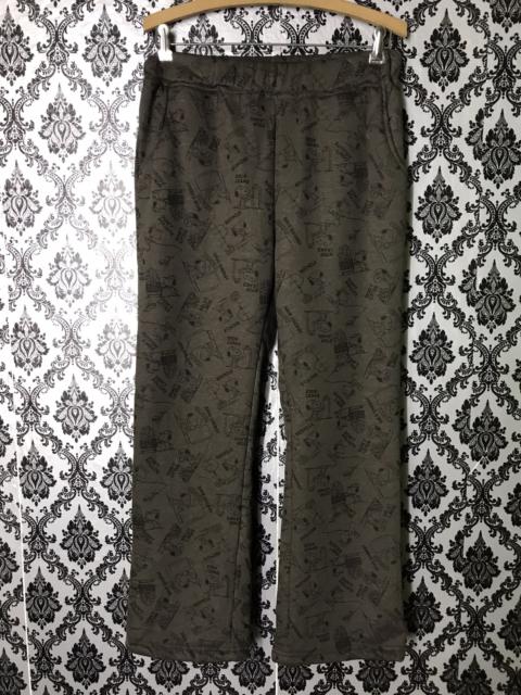 Other Designers Peanuts - PEANUTS SNOOPY FULL PRINT SYNTHETIC SWEATPANT