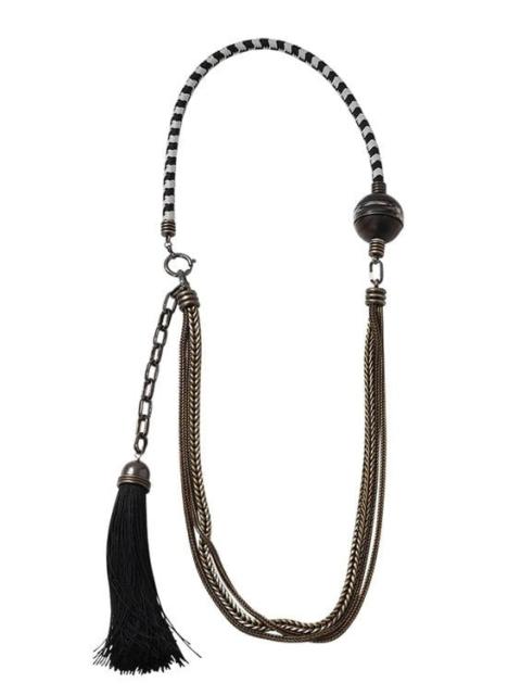 Lanvin Vita Long Tassle Necklace
