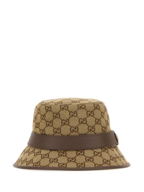 Gucci Woman Embroidered Cotton Blend Hat