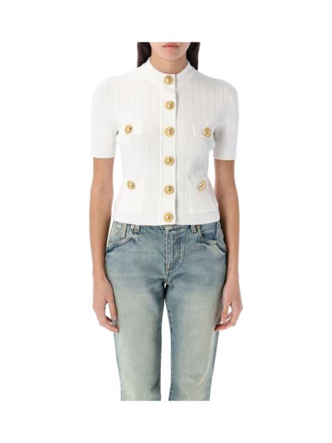 Balmain 4-pocket Knitted Cardigan
