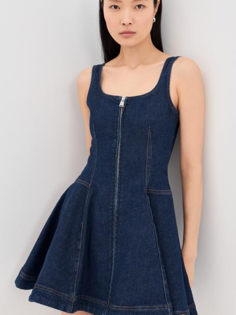 SIMKHAI Eleodra Denim Mini Dress