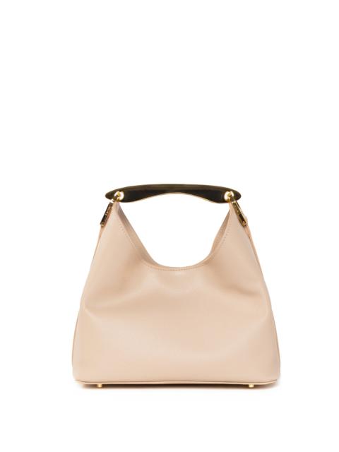 Elleme Small Boomerang Caviar Leather Nude