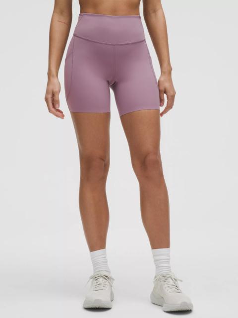 lululemon Fast and Free High-Rise Short 6" *5 Pocket