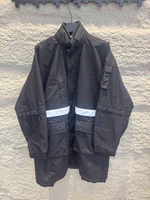BALENCIAGA Balenciaga oversized reflective parka