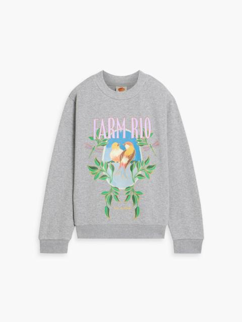 FARM RIO Printed fleece sweatshirt