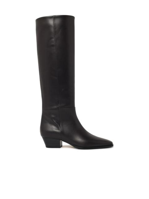 Aeyde Aeyde 'Medea' Mocha Leather Boots Women