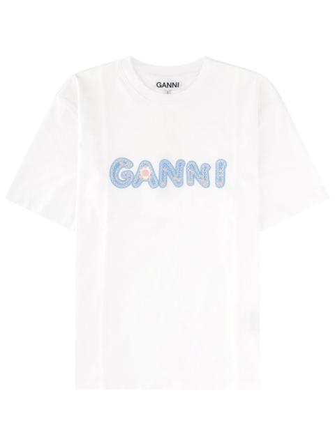 GANNI Ganni Women T-Shirt Con Logo