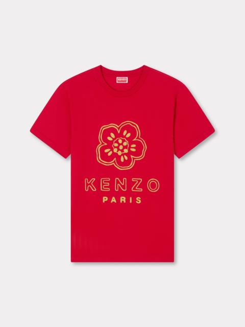 KENZO 'Boke Flower' embroidered slim T-shirt in cotton