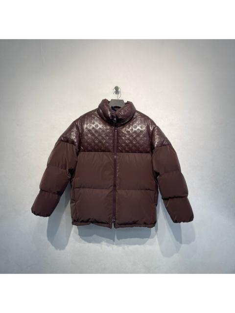 Louis Vuitton Louis Vuitton Monogram Patchwork Stand-Collar Down Jacket