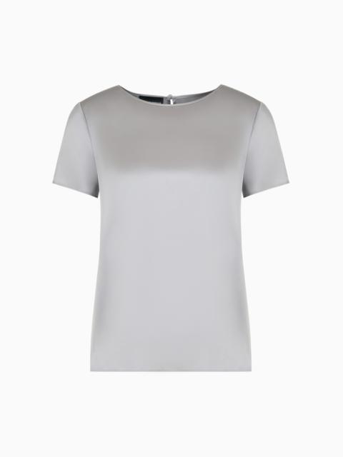 EMPORIO ARMANI Silk satin blouse