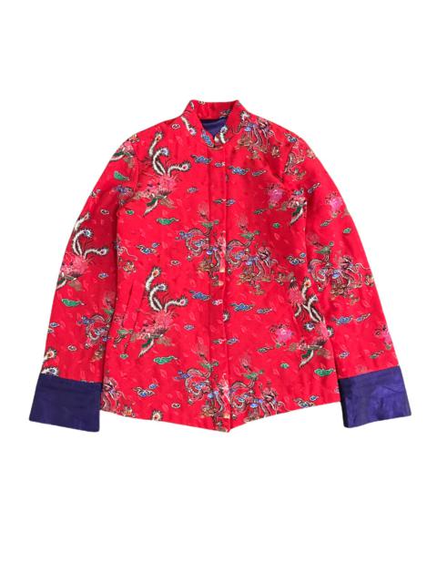 Other Designers Japanese Brand - Vintage Sukajan Mandarin Zipper Jacket Overprint Dragon