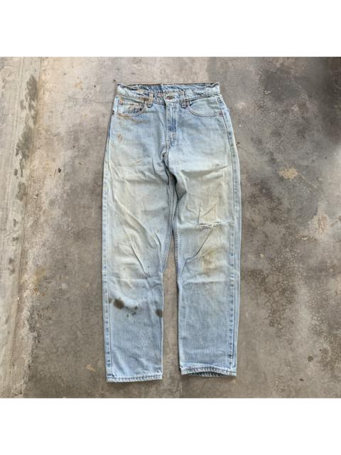 Other Designers Vintage - Vintage 90s Distressed Trashed Levis Jeans denim Pant
