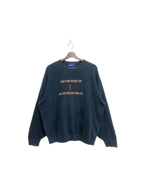 Other Designers Hiroko Koshino Homme Big Logo Crewneck Sweatshirt