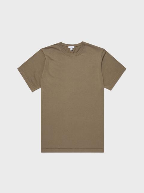 Sunspel Sea Island Cotton Knit T‑shirt