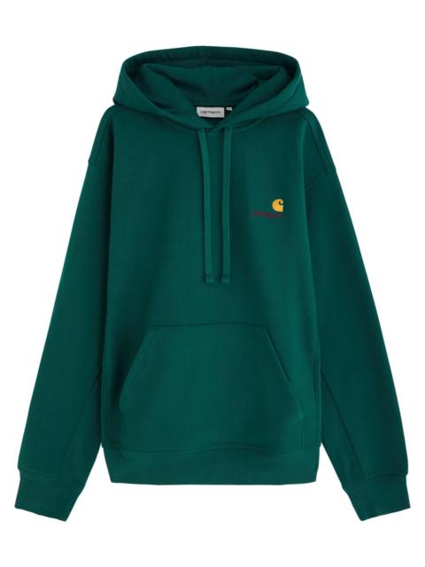Carhartt Wip American Hooded Cotton-blend Sweatshirt