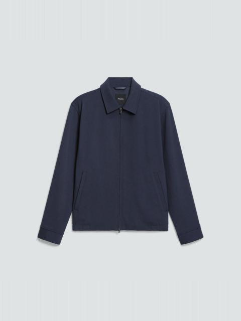 Theory Blouson Zip Jacket in Precision Piqué