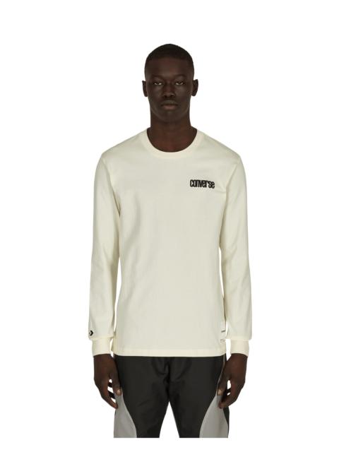 Converse Slam Jam Long Sleeve T-Shirt Beige