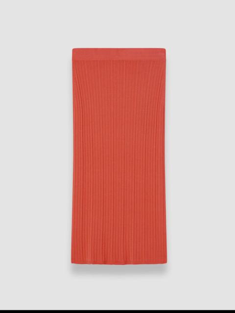JOSEPH Viscose Rib Knit Skirt