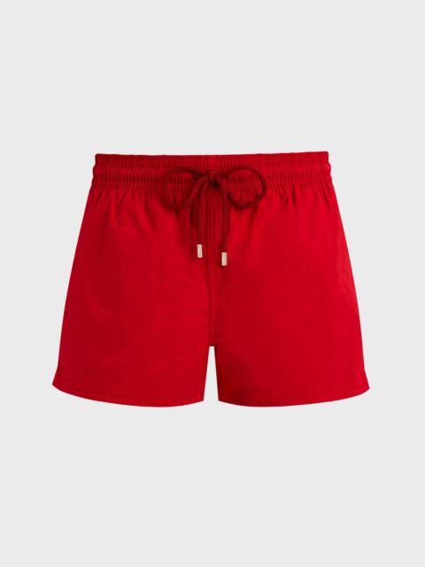 Vilebrequin Men Short Swim Trunks Jacquard Turtles