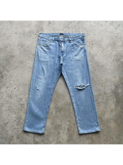 Other Designers Japanese Brand - W38💥 Vintage Japanese Distressed Straight Faded Jeans Pants