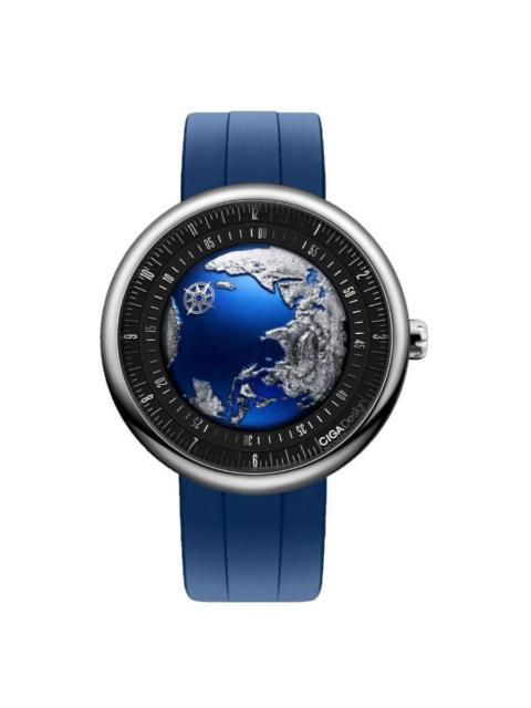 Other Designers Ciga Design Blue Planet II Automatic Blue Dial Men's Watch U033-TU02-W6U