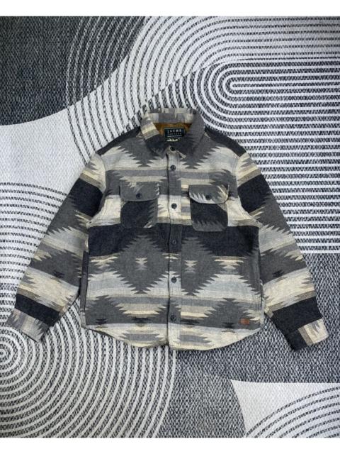 Other Designers Vintage Jachs NY Navajo Buttoned Wool Jacket