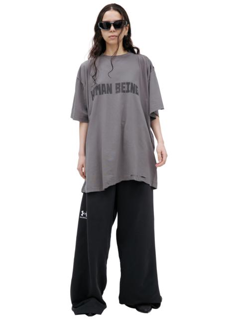 BALENCIAGA 'HUMAN BEING' T-SHIRT | SV77 | REVERSIBLE