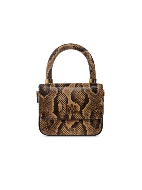 AMIRI AMIRI Micro MA Brown Leather Shoulder Bag New & Authentic