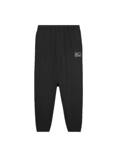 Nike x Stussy SS23 Washed Sweat Pants 'Black' DO5296-010